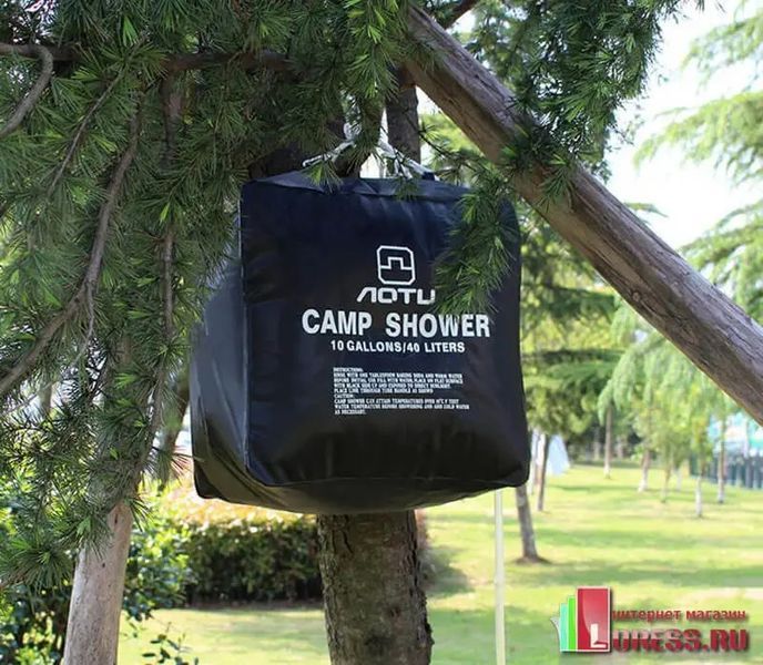 Похідний переносний душ для кемпінгу, туристів, дачників Camp Shower 40л G520 фото