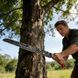 Подовжена ручна пилка з дамаської сталі 20&Prime; 500мм / Пила для деревообробки, садівництва та швидкого розпилювання дерев AZ-936 фото 5