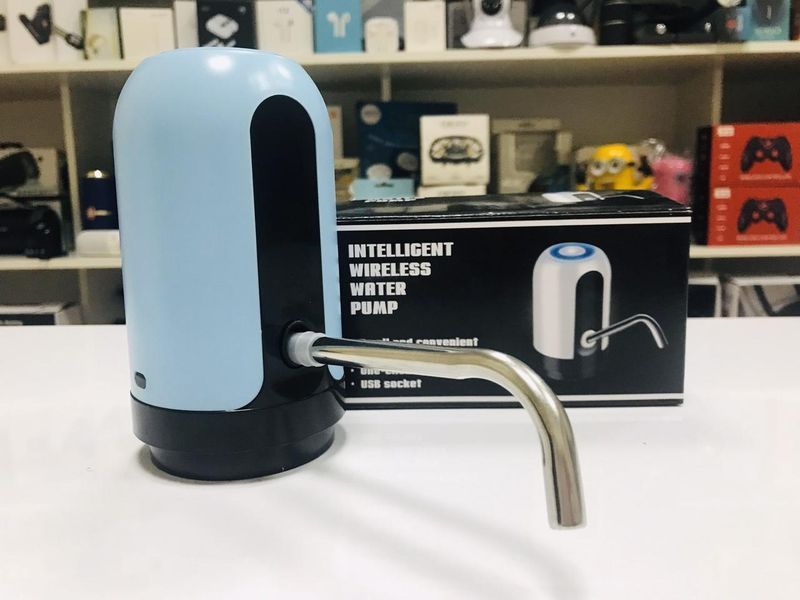Електро помпа для бутильованої води Water Dispenser EL-1014 електрична акумуляторна на пляш 30056 фото
