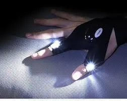 Рукавички із вбудованим ліхтариком Glove Light рукавички із ліхтариком! 2058542 фото
