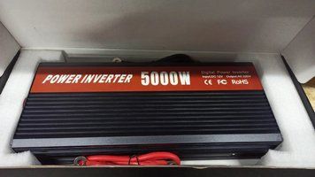 Перетворювач напруги, інвертор 5000W inverter 12V-220V 852363800 фото