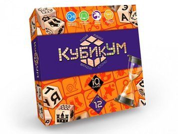 Розважальна гра "КубікУм" G-KU-01U укр. мовою G-KU-01U фото