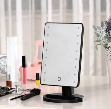 Дзеркало з LED підсвічуванням для макіяжу Magic MakeUp Mirror mu60016/2 фото