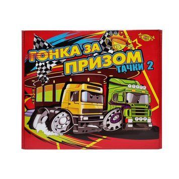 Гра бродилка "Гонка за призом. Тачки 2" Майстер MKB0149 Укр MKB0149 фото