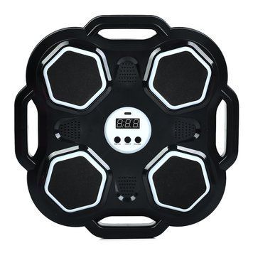 Настінний боксерський тренажер-мішень MS 4651(Black) 2 боксерські рукавички MS 4651(Black) фото