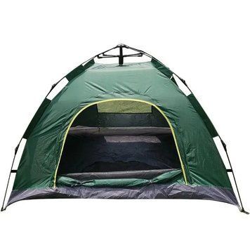 Автоматичний намет туристичний 4-місний 2x2 м Easy-Camp Палатка для кемпінгу з москітною сіткою FB422 фото