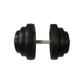 Гантель складальна композитна в пластиковій оболонці Rock Pro-R 19,5 кг NE-PL-R-019 NE-PL-R-019 фото