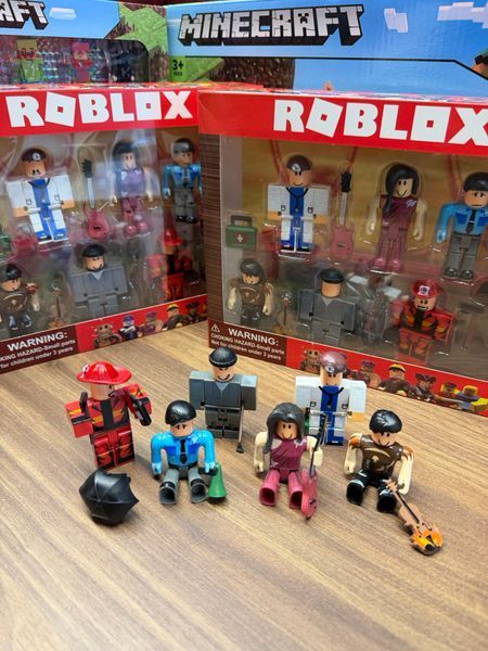 Набір колекційних фігурок з аксесуарами Roblox Legends 6 фігурок "Професії" AZ-5076 фото