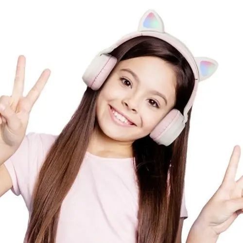 Bluetooth навушники з підсвічуванням та картою пам'яті B39M G0039 фото