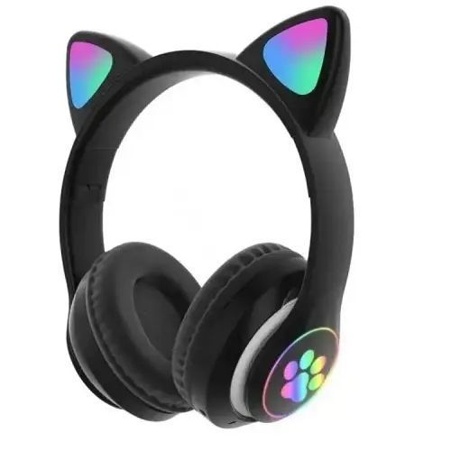 Bluetooth навушники з підсвічуванням та картою пам'яті B39M G0039 фото