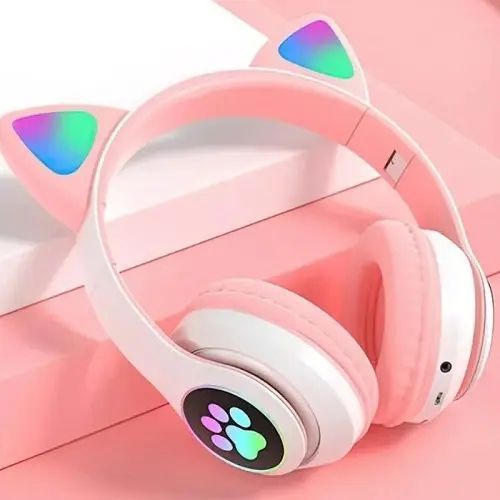 Bluetooth навушники з підсвічуванням та картою пам'яті B39M G0039 фото
