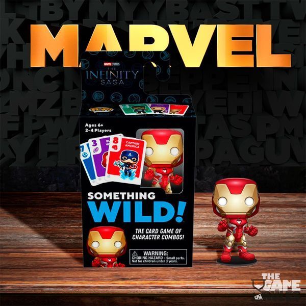 Карткова гра "Залізна людина" Something Wild Funko 60495 з фігуркою 60495 фото
