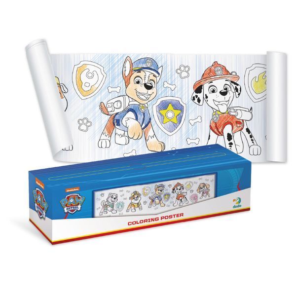 Розмальовка дитяча Paw Patrol Друзі 200192, 70х16 см 200192 фото