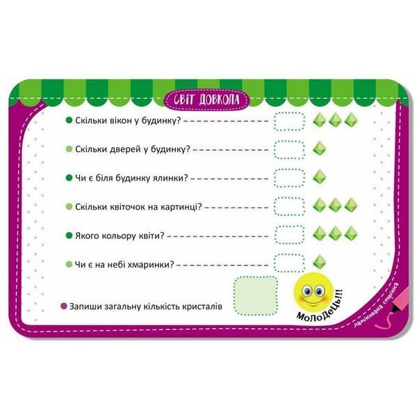Дитячі розвивальні картки "Світ довкола" 1664001, 20 карток 1664001 фото