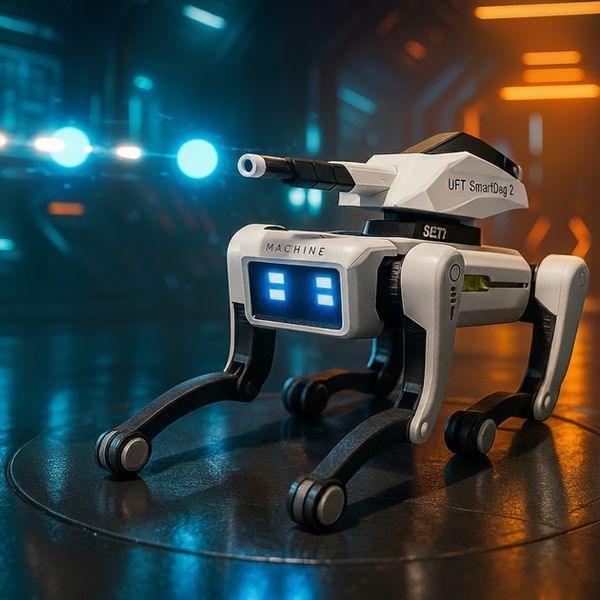 Інтерактивний робот-пес, що стріляє кульками орбіз UFT Smart Dog 2 M17435 фото