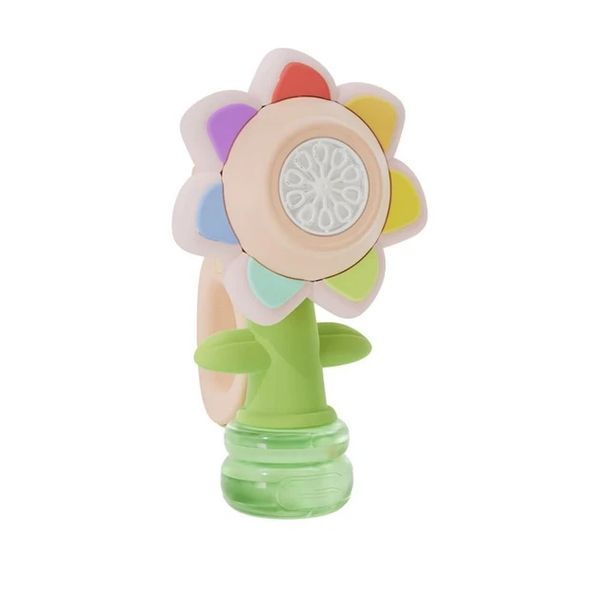 Генератор мильних бульбашок у формі соняшника з підсвіткою Seven COLOR FLOWER NN5217 фото