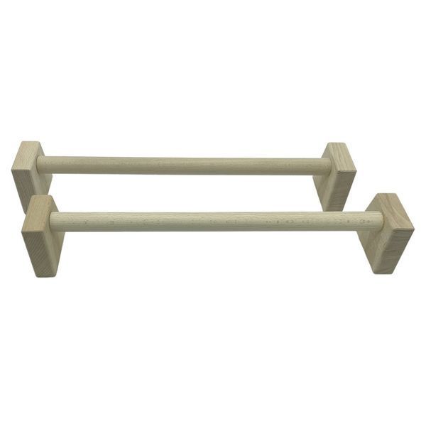 Паралетси, упори для віджимання дерев'яні Wood Gym Push Up NE-WD-60 з бука 50 см 2 шт NE-WD-60 фото