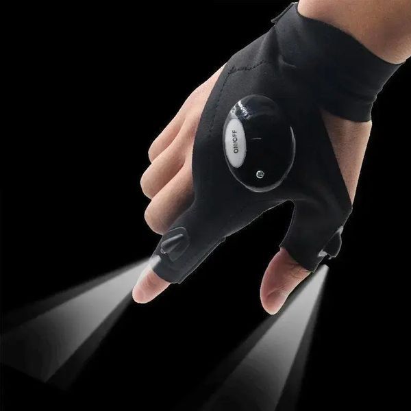 Рукавички із вбудованим ліхтариком Glove Light рукавички із ліхтариком! 2058542 фото
