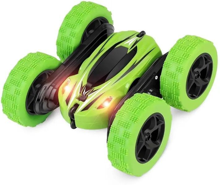 Машинка перевертень всюдихід трюкова на радіокеруванні Ydjia Stunt Car D828 Green 54012874596 фото