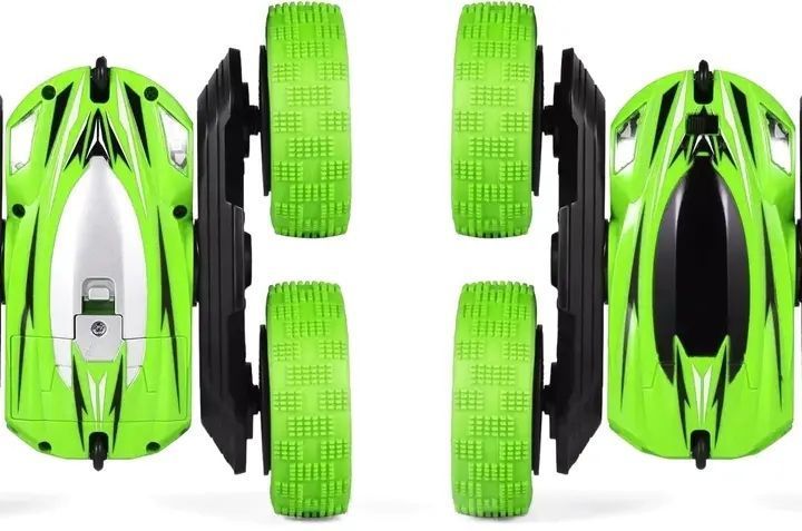 Машинка перевертень всюдихід трюкова на радіокеруванні Ydjia Stunt Car D828 Green 54012874596 фото