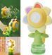Генератор мильних бульбашок у формі соняшника з підсвіткою Seven COLOR FLOWER NN5217 фото 1