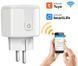 Розумна WiFi-розетка 16 А, Smart 3680 Вт/Ракетка з керуванням через телефон/Інтелектуальна розетка JJ17 фото 1