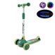 Дитячий самокат триколісний SC817(Green) з музикою та світлом SC817(Green) фото 2