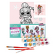Картина за номерами "L.O.L. Surprise! Mermaids Neon QT" KHO6264, 40х40 см KHO6264 фото 2