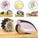 Ніж для нарізки 3 в 1 Rolling Mincer w-53 та Tenderizer з часниковим пресом овочерізка mu100009 фото 7