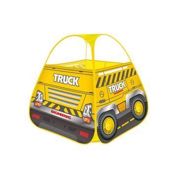 Дитячий намет "Піраміда-Truck" MR 1116(Yellow) розмір 99х80х80 см MR 1116(Yellow) фото