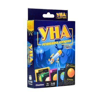Карткова гра УНА космічна 30448 гральні картки 108 штук 30448 фото