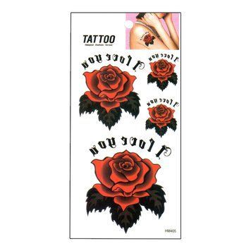 Тимчасове татуювання "Троянди Tattoo" 1020-HM405 1020-HM405 фото
