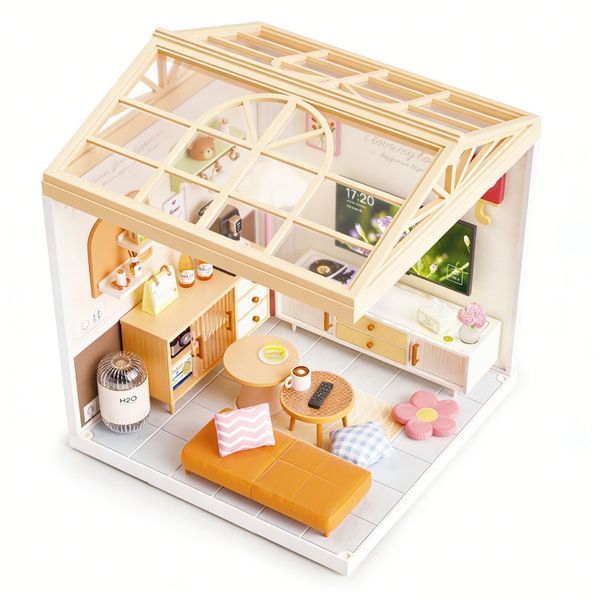 Конструктор-румбокс Вітальня Mini House 8006-MH серії "Інтер'єр", зі світлом 8006-MH фото