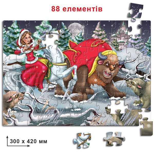 Дитячі пазли Красуня і Чудовисько 83354, 88 елементів 83354 фото