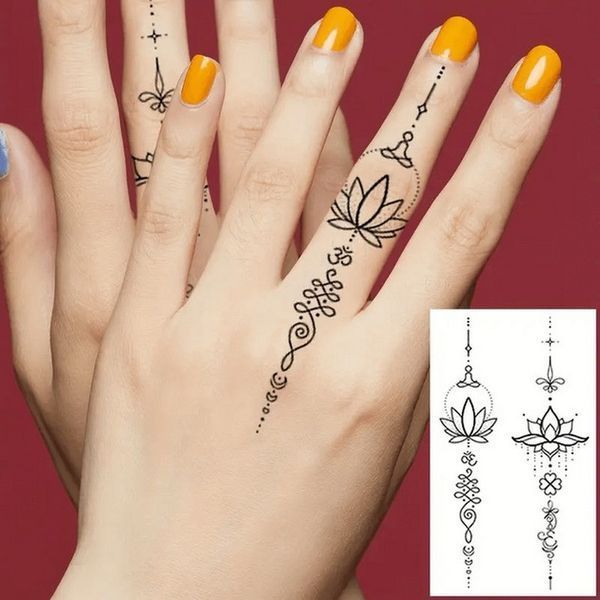 Набір дитячих тимчасових тату "Чорні міні №2" black-tattoo-mini-set-2-3, 30 штук по 9,5*5,5 см black-tattoo-mini-set-2-3 фото
