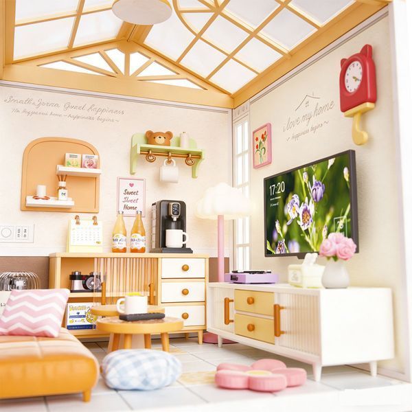 Конструктор-румбокс Вітальня Mini House 8006-MH серії "Інтер'єр", зі світлом 8006-MH фото