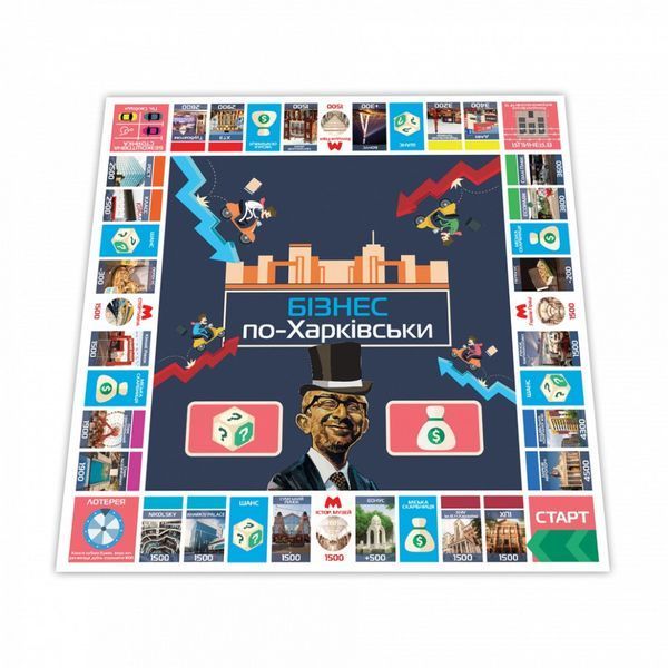 Настільна гра "Монополія Бізнес по-Харківськи" PLR-0027 PLR-0027 фото