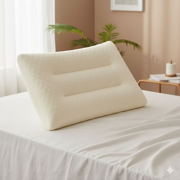 Ортопедична подушка Pillow-05 з ефектом пам'яті для підтримки хребта PIL05 фото