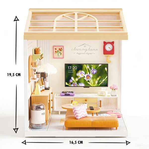 Конструктор-румбокс Вітальня Mini House 8006-MH серії "Інтер'єр", зі світлом 8006-MH фото
