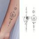 Набір дитячих тимчасових тату "Чорні міні №2" black-tattoo-mini-set-2-3, 30 штук по 9,5*5,5 см black-tattoo-mini-set-2-3 фото 4