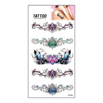 Тимчасове татуювання "Romantic Five Tattoo" 1020-HM1366 1020-HM1366 фото