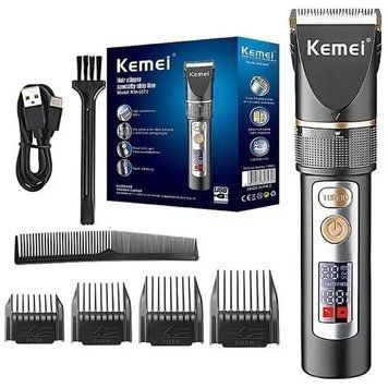 Акумуляторна машинка для стрижки волосся Kemei KM-5073 239KM-5073 фото