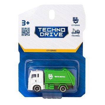 Автомодель дитяча Сміттєвоз TechnoDrive 250241CG-2 масштаб 1:64 250421CG-2 фото