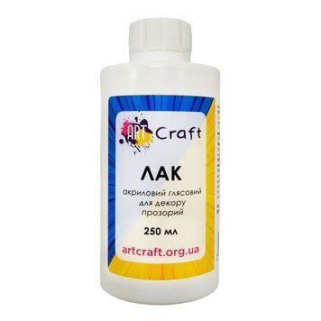 Лак акриловий глянсовий 250 мл Art Craft 5002-AC 5002-AC фото