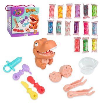 Дитячий набір для творчості "Містер тісто Dino Dentist" 41020, 24 предмети 41020ST фото