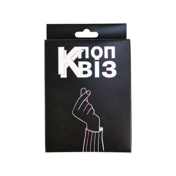 Карткова гра-вікторина К-поп Квіз 30493, 55 карток 30493 фото