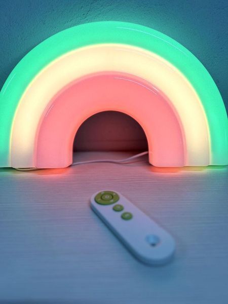 Неоновий світильник на стіну нічник декоративний NEON неонова лампа на стіну Веселка NEON42 фото