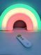 Неоновий світильник на стіну нічник декоративний NEON неонова лампа на стіну Веселка NEON42 фото 8
