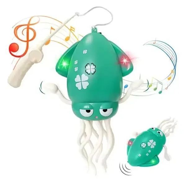 Музичний восьминіг інтерактивна іграшка Tummy Time Octopus Танцюючий Восьминіг OCP1520 фото