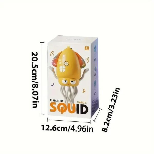 Музичний восьминіг інтерактивна іграшка Tummy Time Octopus Танцюючий Восьминіг OCP1520 фото